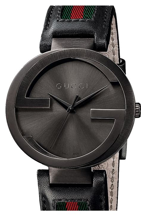 gucci interlocking g watch men's|gucci color changing watch.